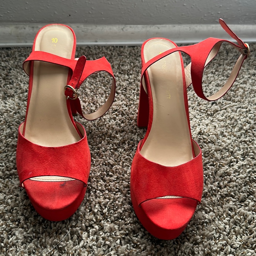 Red heels